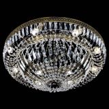 Люстра Венеция Купол пластинка под бронзу Черная в Новокузнецке