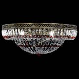 Люстра Венеция Купол пластинка под бронзу Красная в Новокузнецке