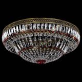 Люстра Венеция Купол пластинка под бронзу Красная в Новокузнецке