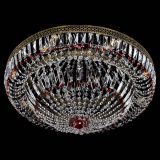 Люстра Венеция Купол пластинка под бронзу Красная в Новокузнецке