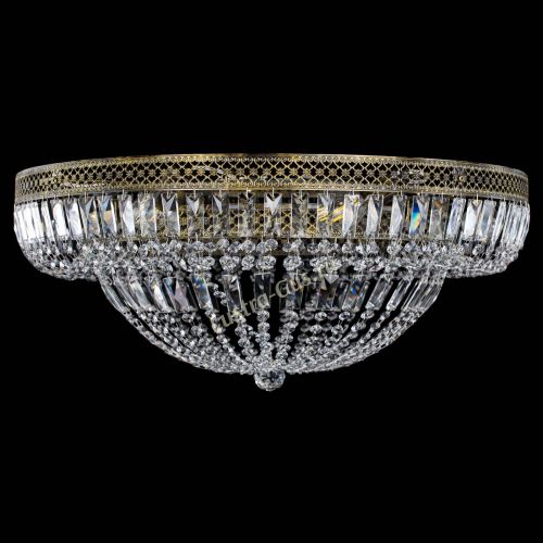 Люстра Венеция Купол пластинка под бронзу в Новокузнецке Гусь Хрустальный