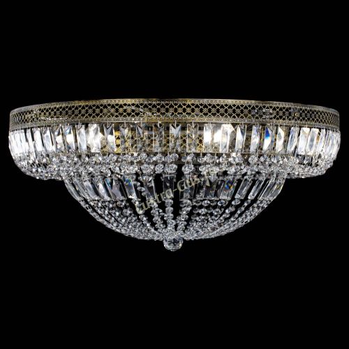 Люстра Венеция Купол пластинка под бронзу в Новокузнецке Гусь Хрустальный