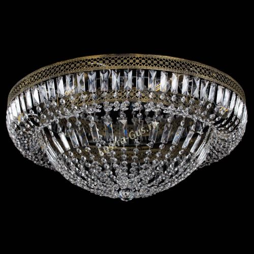 Люстра Венеция Купол пластинка под бронзу в Новокузнецке Гусь Хрустальный