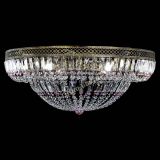 Люстра Венеция Купол пластинка под бронзу Розовая в Новокузнецке