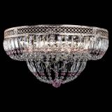 Люстра Венеция Купол пластинка Розовая в Новокузнецке