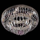 Люстра Венеция Купол пластинка Розовая в Новокузнецке