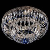 Люстра Венеция Купол пластинка Синяя в Новокузнецке Люстра Венеция Купол пластинка Синяя в Новокузнецке