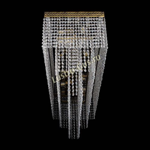 Люстра Прямоугольник Венеция №8 под бронзу в Новокузнецке Гусь Хрустальный