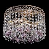 Люстра Венеция шар №2 розовая в Новокузнецке