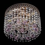 Люстра Венеция шар №2 розовая в Новокузнецке