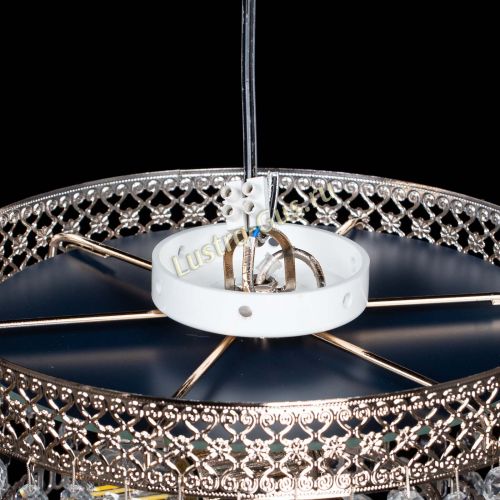 Люстра Венеция шар №2 фиолетовая в Новокузнецке Гусь Хрустальный