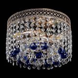 Люстра Венеция шар №2 синяя в Новокузнецке