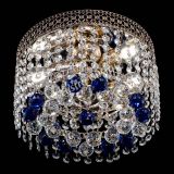 Люстра Венеция шар №2 синяя в Новокузнецке