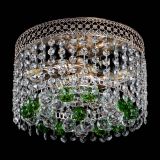 Люстра Венеция шар №2 зеленая в Новокузнецке