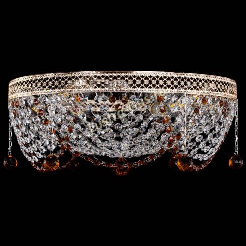 Люстра Венеция Жасмин чайная в Новокузнецке Гусь Хрустальный