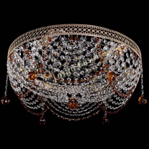 Люстра Венеция Жасмин чайная в Новокузнецке Гусь Хрустальный