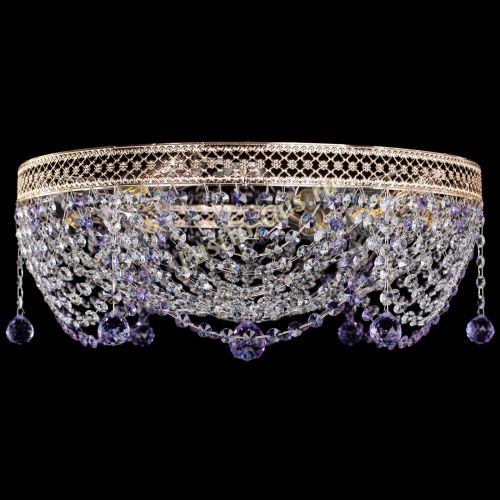 Люстра Венеция Жасмин фиолетовая в Новокузнецке Люстра Венеция Жасмин фиолетовая в Новокузнецке