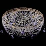 Люстра Венеция Жасмин фиолетовая в Новокузнецке Люстра Венеция Жасмин фиолетовая в Новокузнецке