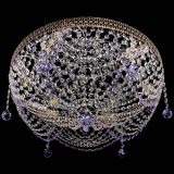 Люстра Венеция Жасмин фиолетовая в Новокузнецке Люстра Венеция Жасмин фиолетовая в Новокузнецке