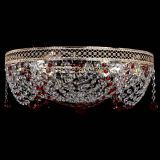 Люстра Венеция Жасмин красная в Новокузнецке