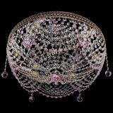 Люстра Венеция Жасмин розовая в Новокузнецке