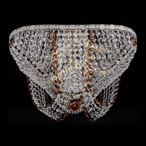 Люстра Верона Токката №5 чайная в Новокузнецке Гусь Хрустальный