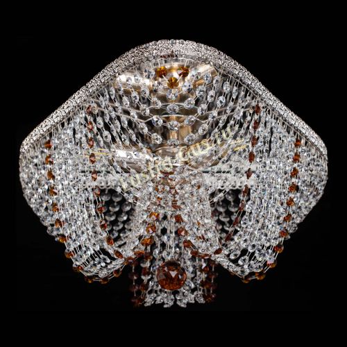 Люстра Верона Токката №5 чайная в Новокузнецке Гусь Хрустальный