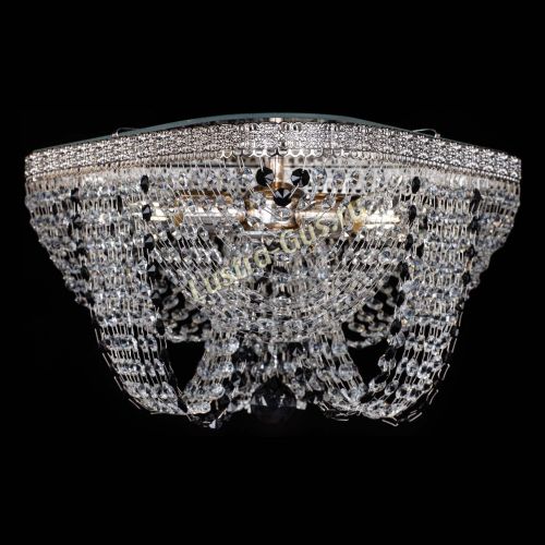 Люстра Верона Токката №5 черная в Новокузнецке Гусь Хрустальный