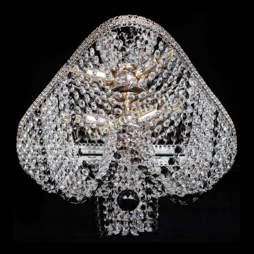 Люстра Верона Токката №5 черная в Новокузнецке Гусь Хрустальный