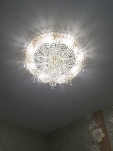Люстра Вероника в Новокузнецке отзыв и фото покупателя