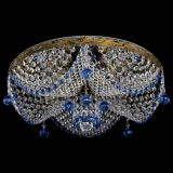 Люстра Виктория Синяя под бронзу в Новокузнецке Люстра Виктория Синяя под бронзу в Новокузнецке