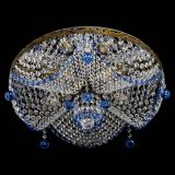 Люстра Виктория Синяя под бронзу в Новокузнецке Люстра Виктория Синяя под бронзу в Новокузнецке