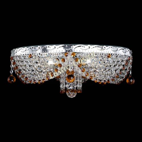 Люстра Виктория чайная в Новокузнецке Гусь Хрустальный