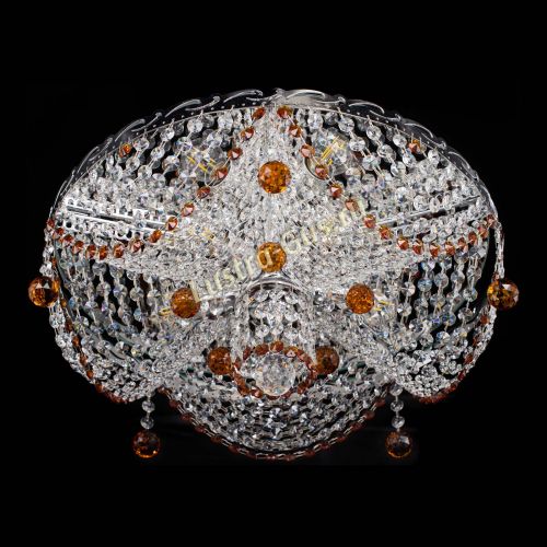 Люстра Виктория чайная в Новокузнецке Гусь Хрустальный