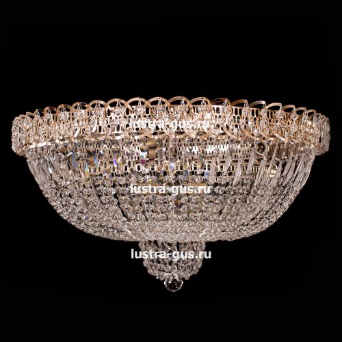 Люстра Водопад Кремлёвский оптикон в Новокузнецке Гусь Хрустальный