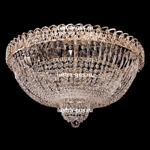 Люстра Водопад Кремлёвский оптикон в Новокузнецке Гусь Хрустальный