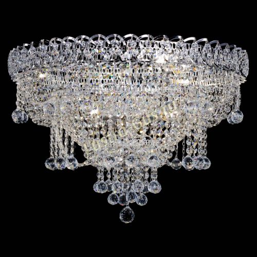 Люстра Водопад Софья №8 в Новокузнецке Гусь Хрустальный