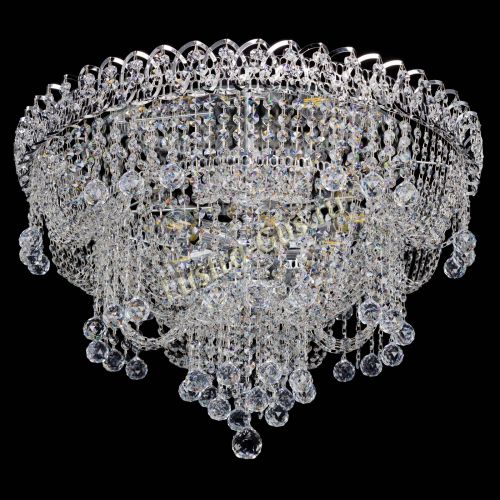 Люстра Водопад Софья №8 в Новокузнецке Гусь Хрустальный