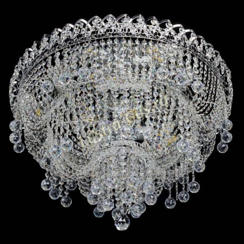 Люстра Водопад Софья №8 в Новокузнецке Гусь Хрустальный