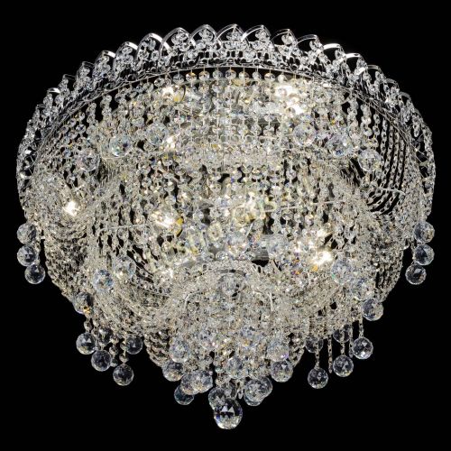 Люстра Водопад Софья №8 в Новокузнецке Гусь Хрустальный