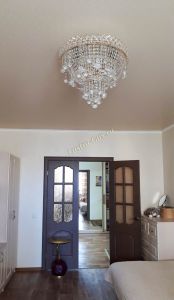 Люстра Водопад Софья в Новокузнецке отзыв и фото покупателя