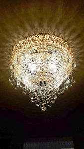 Люстра Водопад Софья в Новокузнецке отзыв и фото покупателя