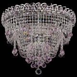 Люстра Водопад Софья розовая в Новокузнецке Люстра Водопад Софья розовая в Новокузнецке