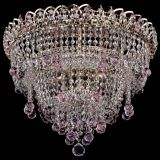 Люстра Водопад Софья розовая в Новокузнецке Люстра Водопад Софья розовая в Новокузнецке