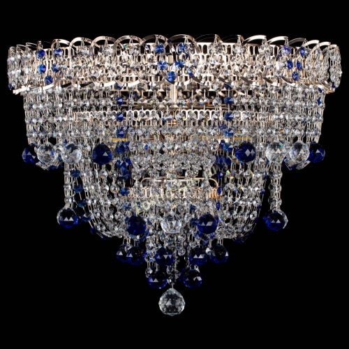 Люстра Водопад Софья синяя в Новокузнецке Люстра Водопад Софья синяя в Новокузнецке