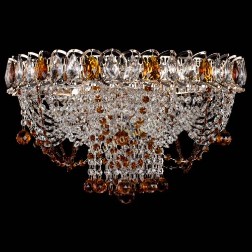 Люстра Водоворот Ольга шар чайная в Новокузнецке Гусь Хрустальный