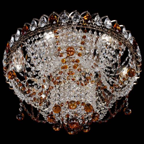 Люстра Водоворот Ольга шар чайная в Новокузнецке Гусь Хрустальный