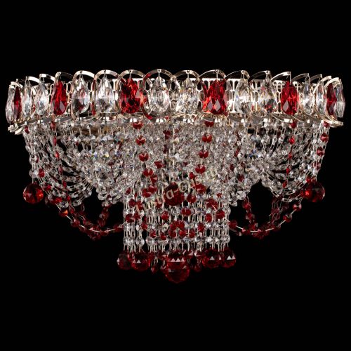 Люстра Водоворот Ольга шар красная в Новокузнецке Люстра Водоворот Ольга шар красная в Новокузнецке