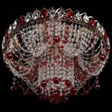 Люстра Водоворот Ольга шар красная в Новокузнецке Люстра Водоворот Ольга шар красная в Новокузнецке