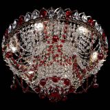 Люстра Водоворот Ольга шар красная в Новокузнецке Люстра Водоворот Ольга шар красная в Новокузнецке